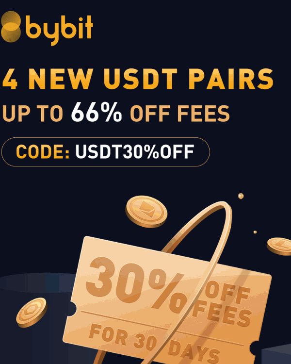 Bybit's USDT Perpetual Contracts Supersized Discount Draw!