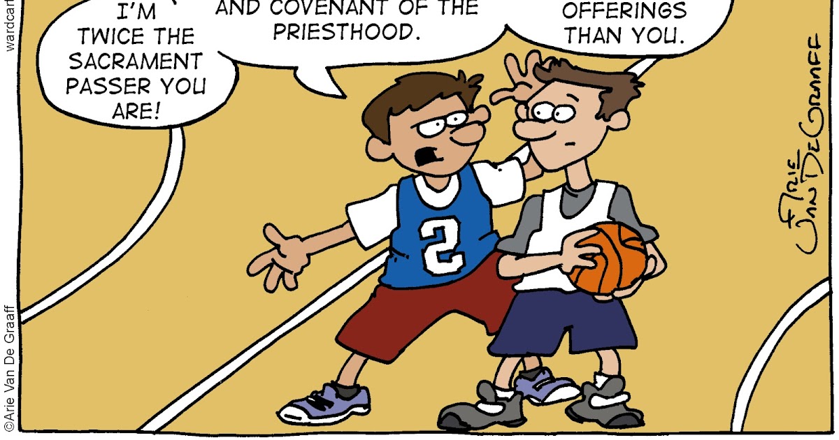 Ward Cartoonist: Ward Basketball Trash Talking