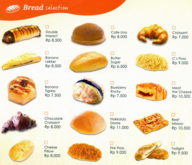 Harga Menu Kue BreadTalk Delivery Terbaru Saat Ini