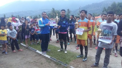 Lubuk Sikaping Raih Juara I di Kejuaraan Sepak Bola Se Kabupaten Pasaman