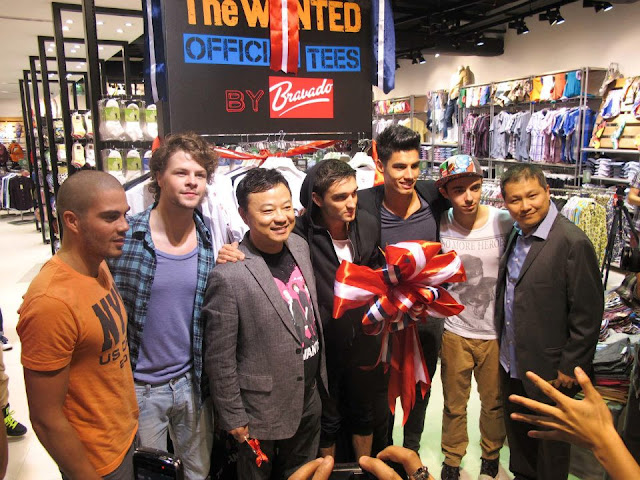 UK Boyband THE WANTED launches UNIVERSAL MUSIC APPAREL PARTNERSHIP WITH F.O.S!