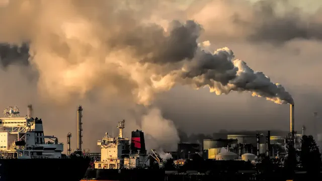 Industrial cause climate change
