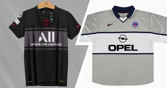 PSG third kit leaked online - idea similar to 2001 away kit