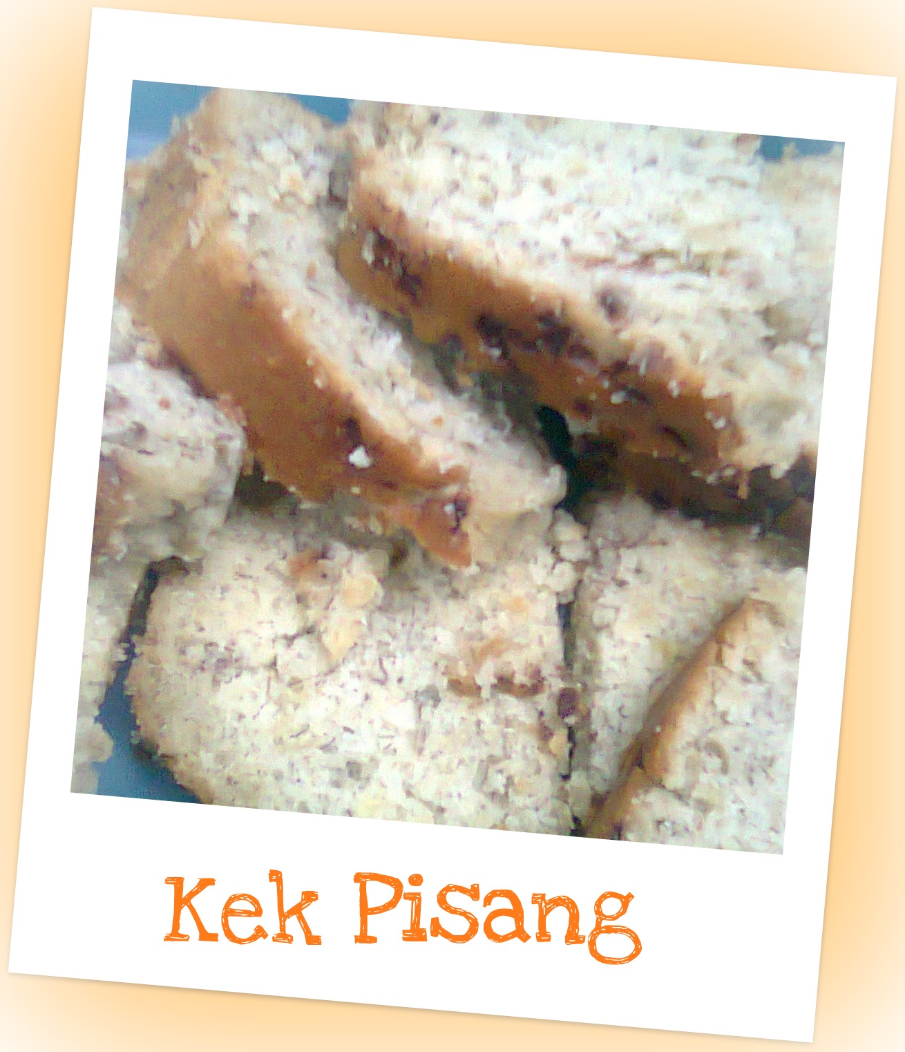 Bila Masa Lapang.: Kek Pisang