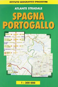 Atlante stradale Spagna-Portogallo 1:300.000