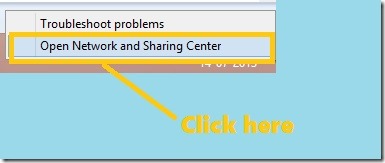 open network sharing center open network sharing center