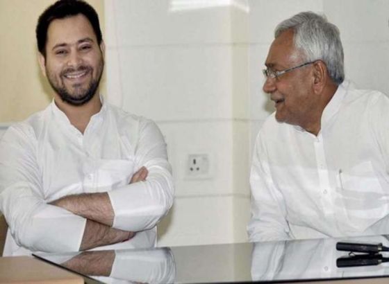 After joining hands with Nitish Kumar, Tejashwi said- 'BJP tries to destroy the one with whom it lives'