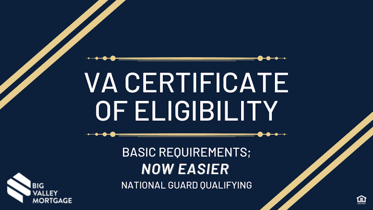 Easiest Way to request a VA home loan Certificate of Eligibility (COE)