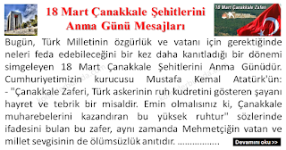 18 Mart Çanakkale Şehitlerini Anma Günü Mesajları - Hazır Mesajlar - Komikler Burada