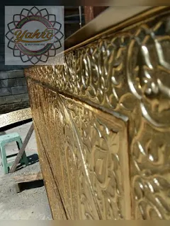 Replika Pintu Kabah Kuningan 200 Cm X 250 Cm