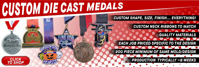 Custom Die Cast Award Medals