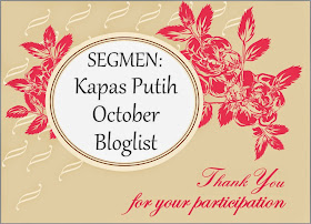 SEGMEN: Kapas Putih October Bloglist