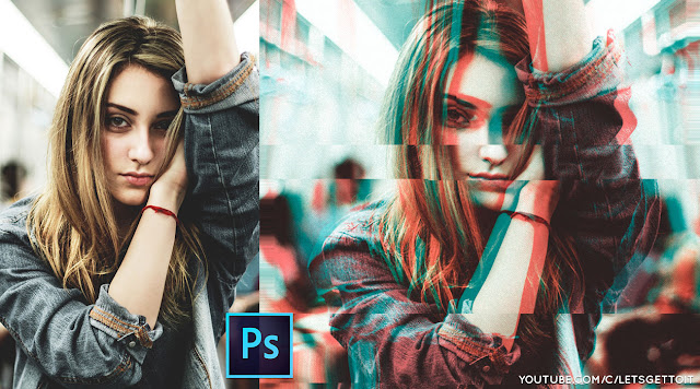 How to Quickly Create an Awesome Glitch Photo Template in Photoshop