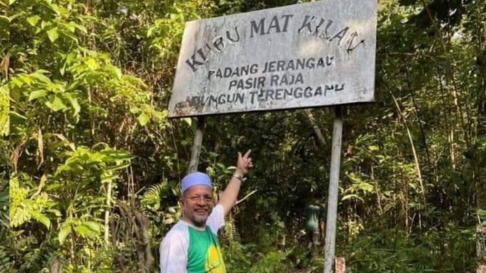 Kubu Mat Kilau di Pasir Raja, Dungun.