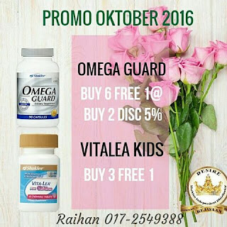 Promo Shaklee Oktober 2016