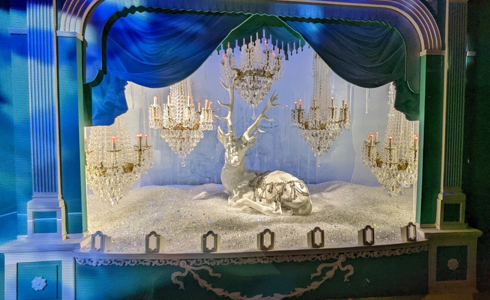 Tiffany window display