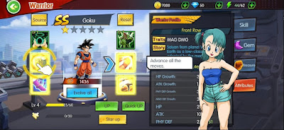 NOVO JOGO DRAGON BALL: SAIYANS UNITED PARA ANDROID