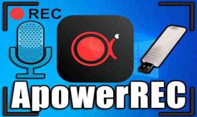 تحميل برنامج تصوير الشاشة ApowerREC 1.5.3.12 Portable نسخة محمولة مفعلة اخر اصدار