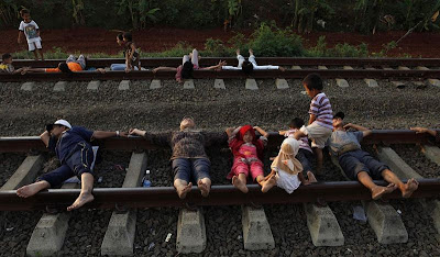 Railway Therapy Practiced in Indonesia Seen On www.coolpicturegallery.us