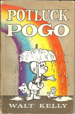 Cover of an old Pogo comic book. The image was taken from http://learning2share.blogspot.com/2007/09/walt-kellys-pogo-small-gallery-of-well.html