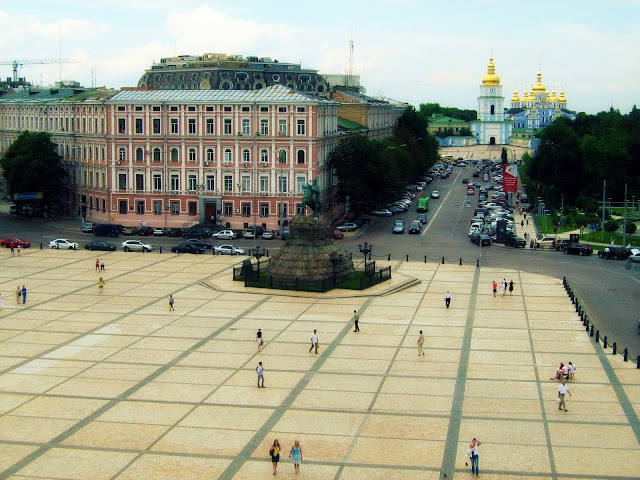 Софийская площадь, Софийский собор, Киев, Украина, блог, фото