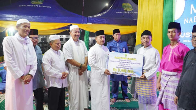 Pemkab Lingga Gelar Kegiatan Maulid Akbar Nabi Muhammad SAW 1445 H