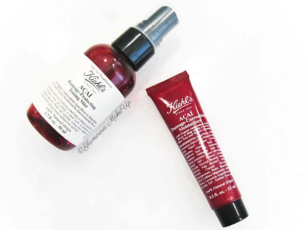 Kiehl's Açaì Damage Correcting Moisturizer & Damage Protecting Toning Mist: Review