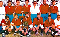 Club Atlético INDEPENDIENTE DE AVELLANEDA - Avellaneda, Argentina - Temporada 1932 - Ferrou, Corazzo, Fazio, Maccarrone, Lecea y Almiñana; Porta, Sastre, Seoane, Ramos y Betinotti - SUBCAMPEÓN DE LA 1ª DIVISIÓN ARGENTINA, tras perder con River en un partido de desempate