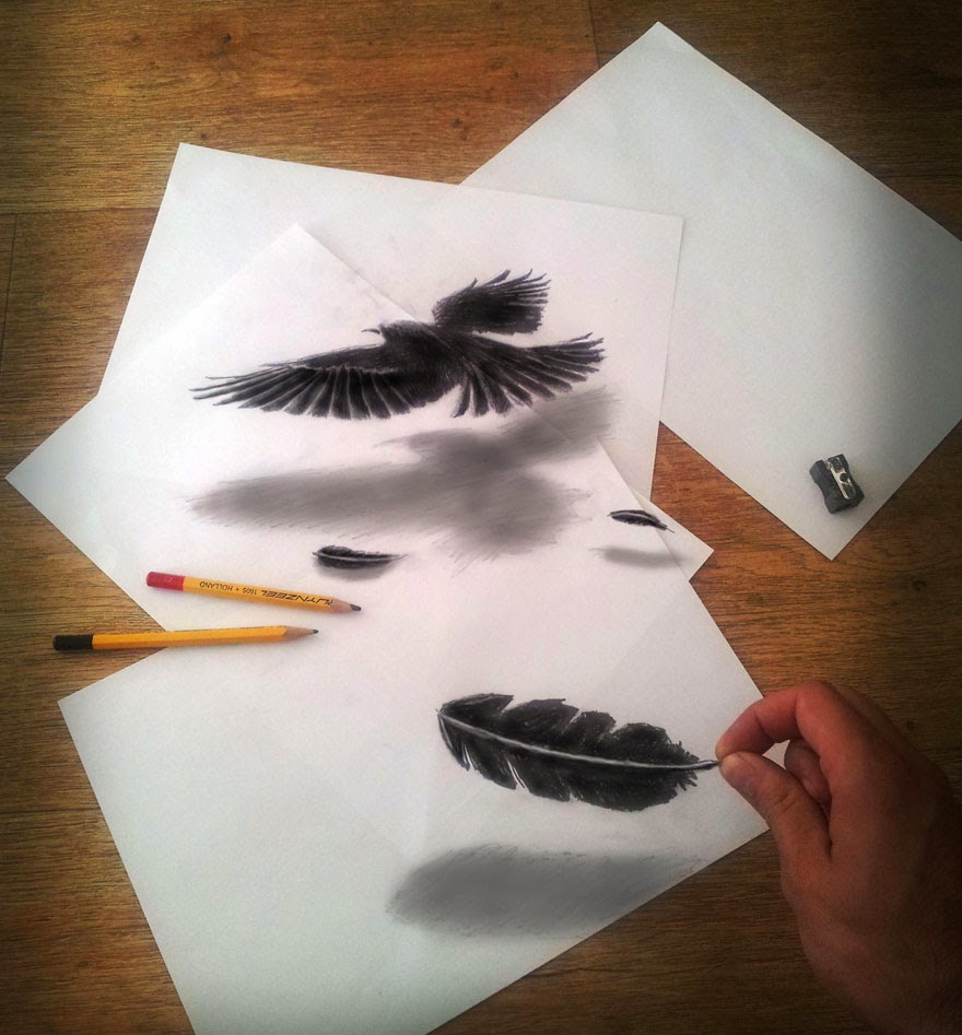 30 Of The Best 3D Pencil Drawings