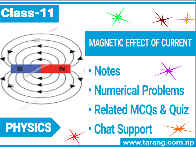 Magnetic Effect of Current :  Class 11 Physics Notes download 