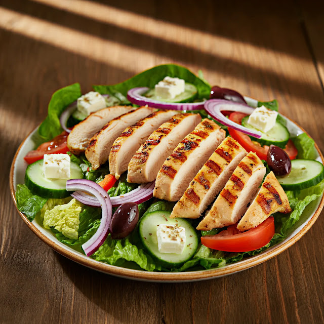 Greek-Style Chicken Salad