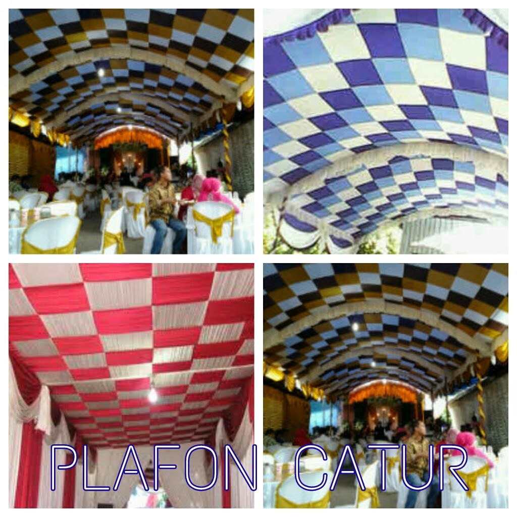 PLAFON TENDA PESTA Perlengkapan Tenda Pesta PERNIKAHANSARUNG