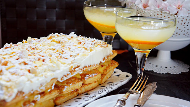 Orange Millefeuille