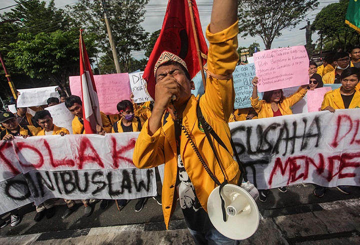 Ribuan Mahasiswa Geruduk Istana Negara, BEM SI: Pemerintah Berusaha Mencuci Otak Rakyat