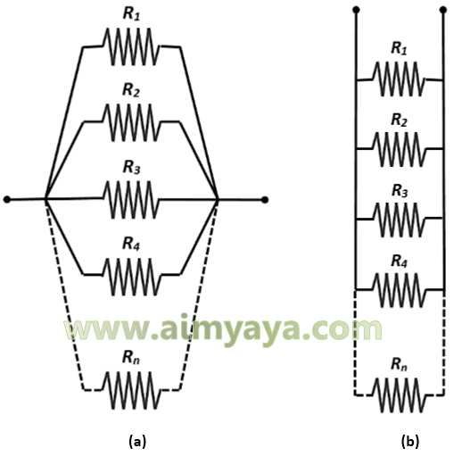 Menghitung total kendala resistor pada rangkaian listrik serial dan paralel Cara Menghitung Hambatan Rangkaian Listrik Serial dan Paralel
