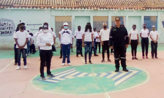 ARRANCÓ LA FORMACIÓN DE BOMBEROS INFANTILES EN CARORA