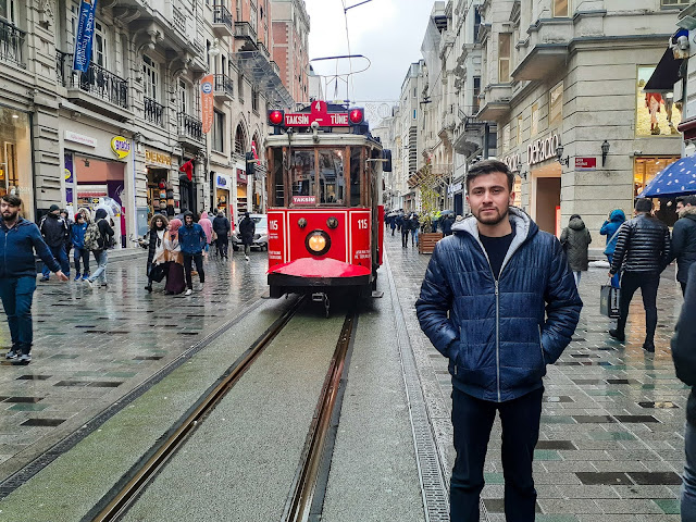 İstiklal Caddesi ve Tramvay, İstanbul, Beyoğlu | Harun İstenci - Ocak 2020