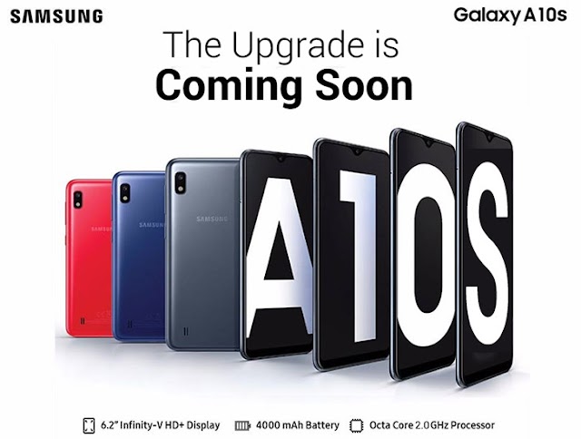 Samsung Galaxy A10s is coming soon with better specs: dual cameras, 4,000 mAh battery & much more