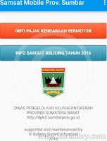 Cek Pajak Online Kendaraan Sumatera Barat 