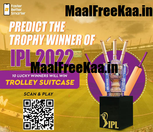 Predict IPL Winners & Win Trolley Suitcase