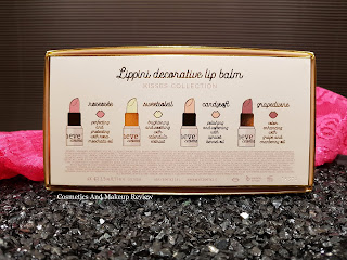 Neve Cosmetics – Lippini Decorative Lip Balm (kit Cofanetto Kisses Collection) packaging