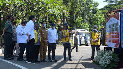 Presiden Jokowi Tinjau Program Padat Karya di Kota Cirebon