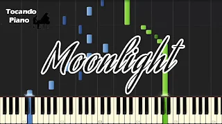 moonlight claro de luna piano