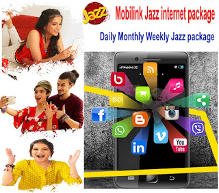 Jazz Internet Packages 3G Unlimited Daily Monthly and Weekly Offers