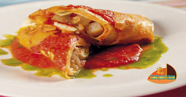 Enchiladas de Carne