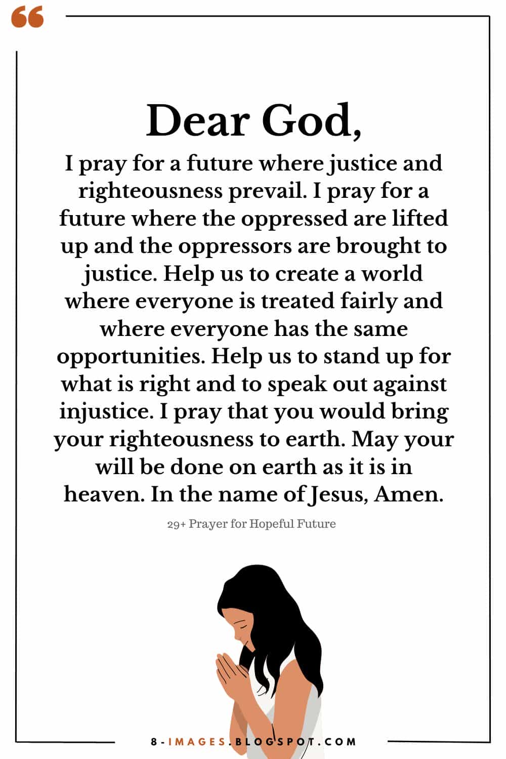 Prayer for Hopeful Future