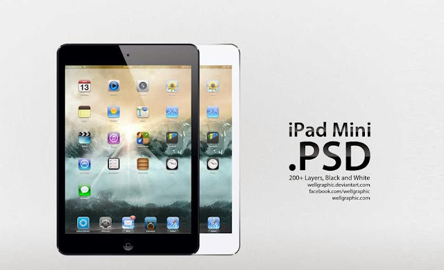 Apple iPad Mini PSD