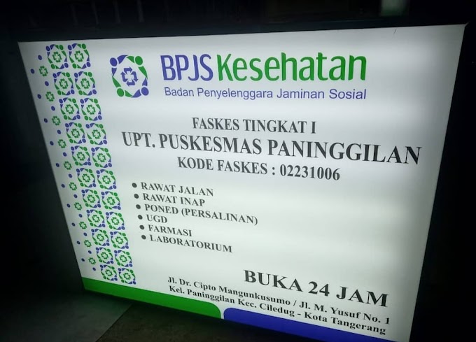 JASA PEMBUATAN NEON BOX UNTUK BPJS KESEHATAN JAKARTA | 081977000899