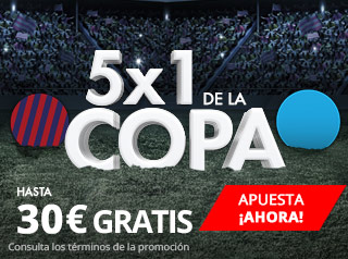 suertia promocion copa rey Barcelona vs Celta 10 enero