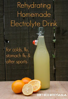 Make A Homemade Electrolyte Drink 